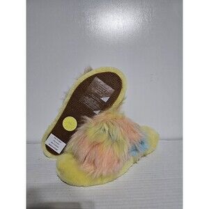 UGG  Fluff Yeah Disco Slide Fur Tie Dye Margarita Sandals Slipper Women Sz 8 NWT